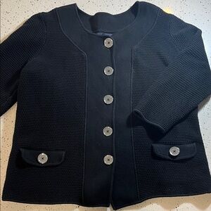 Jones New York Textured Knit Sweater